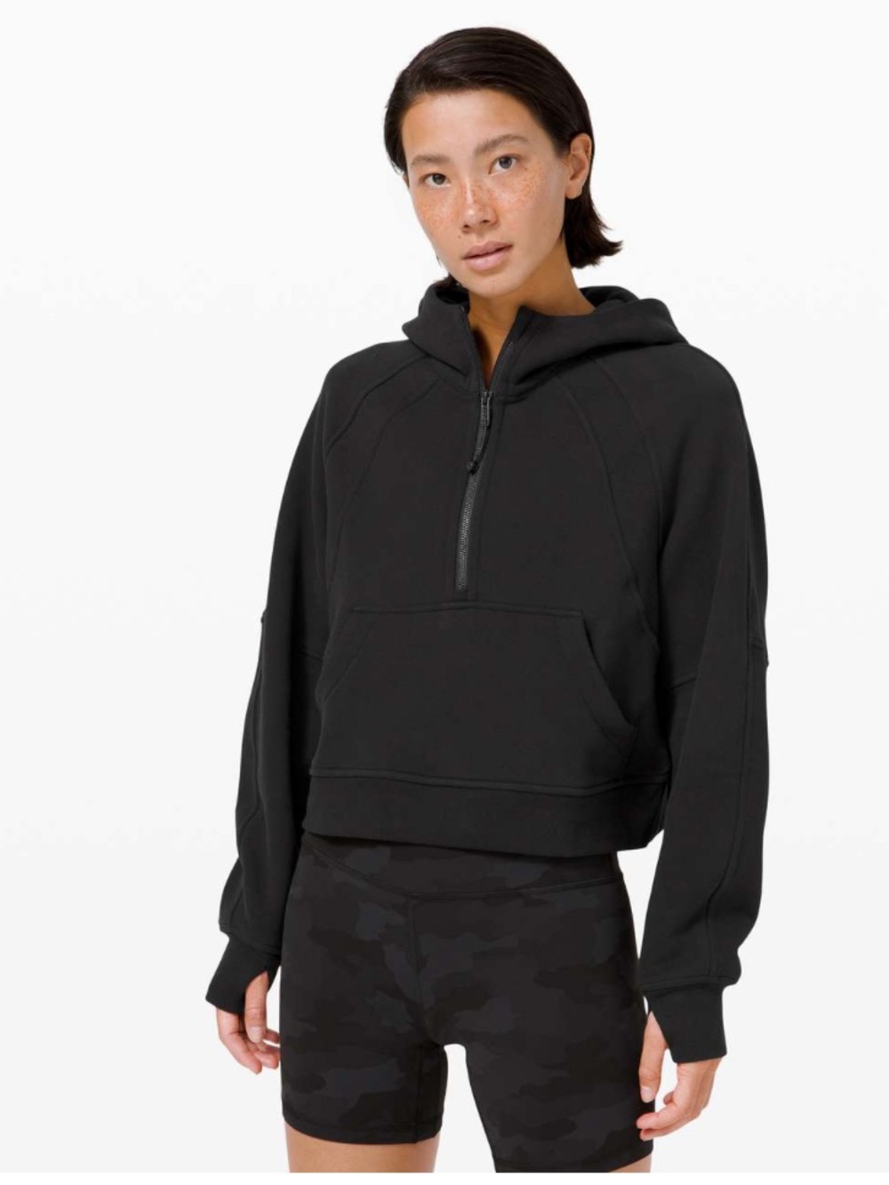 Lululemon • Scuba Oversized 1/2 Zip Hoodie • Size XS/S